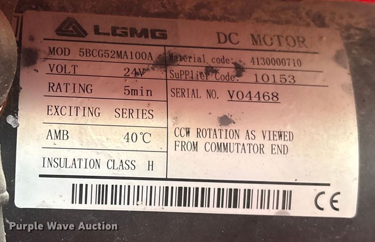 image for item FG2561 2019 LGMG AS1930E scissor lift