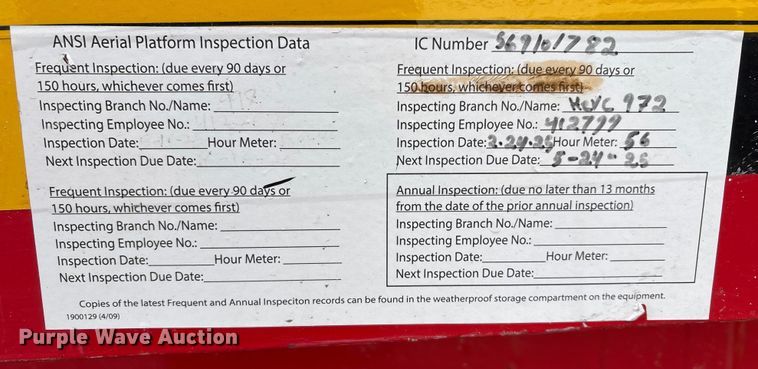 image for item FG2561 2019 LGMG AS1930E scissor lift