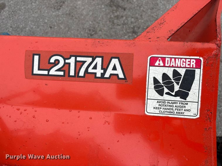 image for item FG2562 Kubota L2174A snow blower