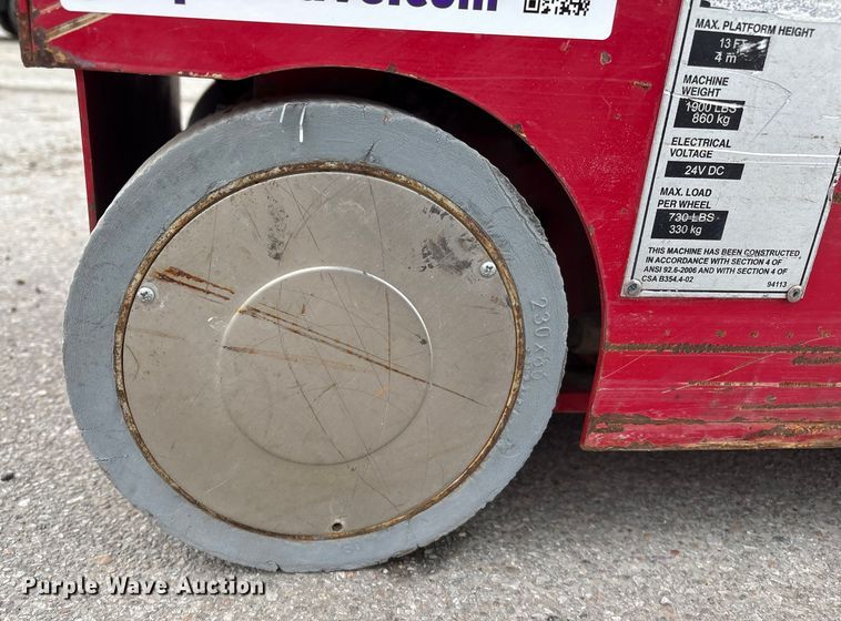 image for item FG2565 2018 MEC 1330SE scissor lift