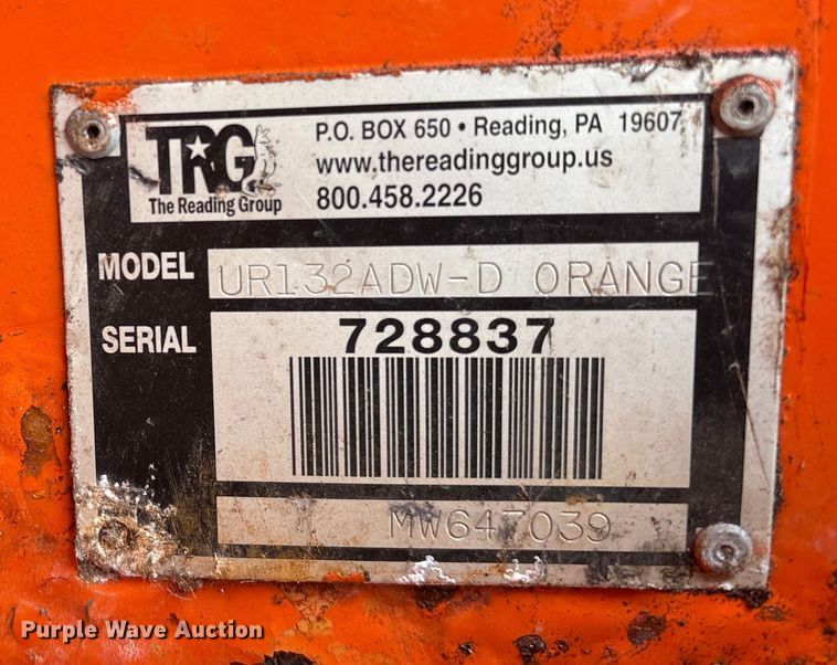 image for item FG2566 Reading UR132ADW-D utility bed