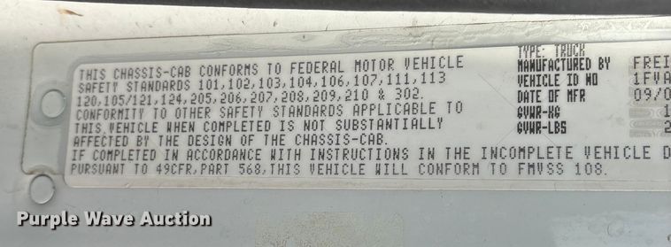 image for item FG2569 2008 Freightliner Business Class M2 semi truck