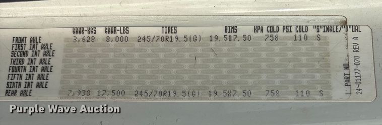 image for item FG2569 2008 Freightliner Business Class M2 semi truck