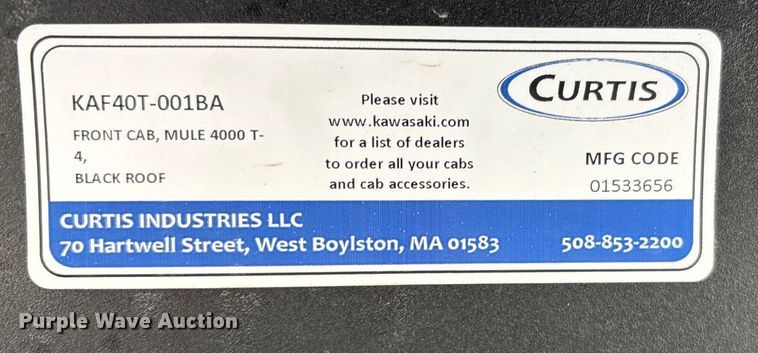 image for item FG2570 2019 Kawasaki Mule 4010EPS utility vehicle