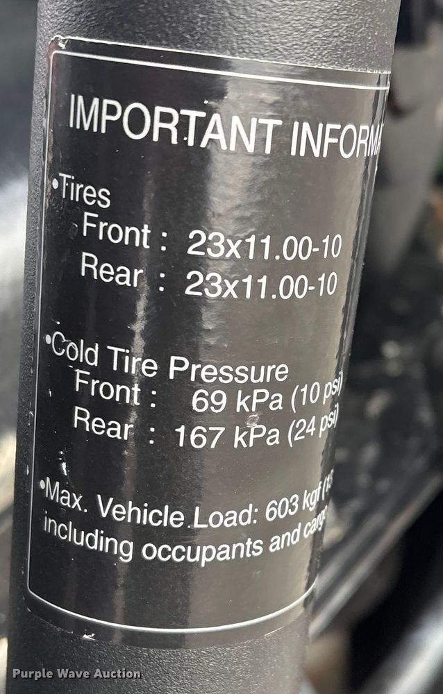 image for item FG2570 2019 Kawasaki Mule 4010EPS utility vehicle