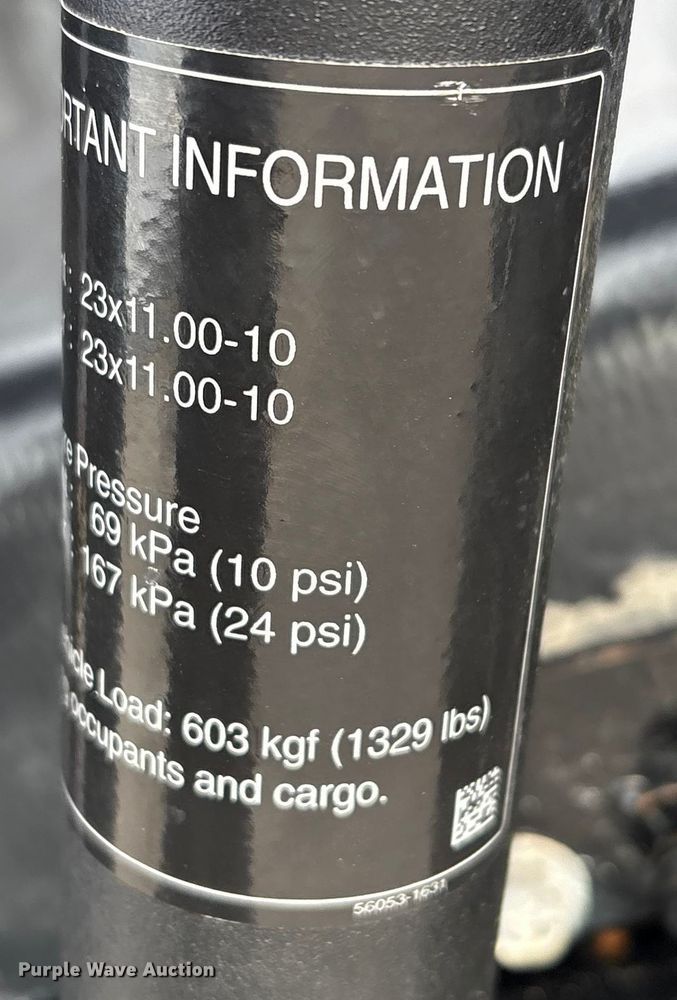 image for item FG2570 2019 Kawasaki Mule 4010EPS utility vehicle