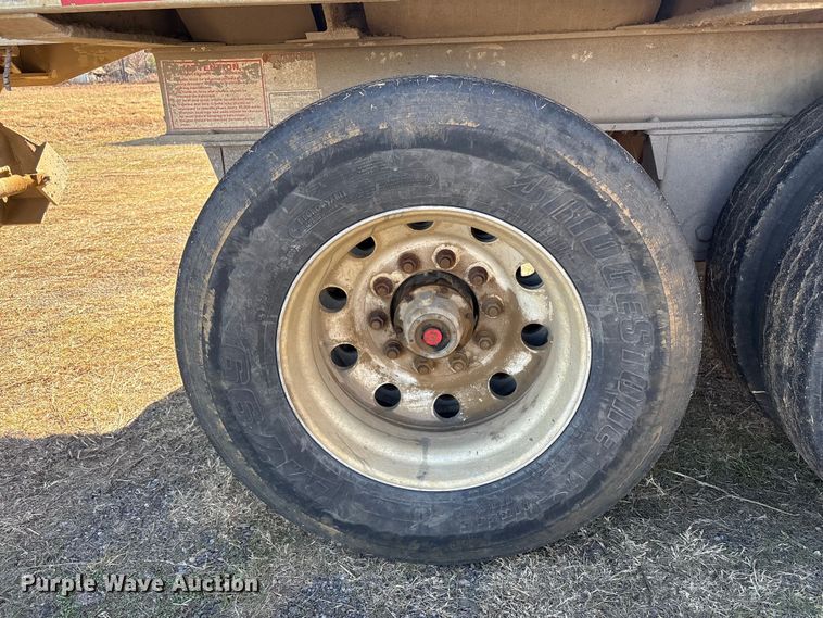 image for item FI0117 2013 Travis S/102 bottom dump trailer