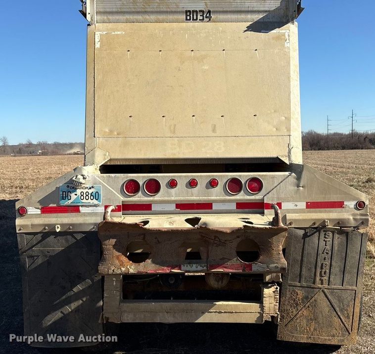 image for item FI0118 2013 Travis S/102 bottom dump trailer