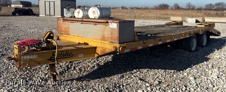 image for item FI0119 2016 Belshe DY255 equipment trailer