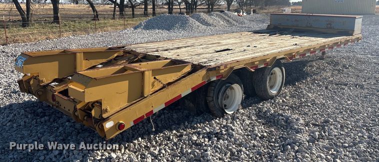 image for item FI0119 2016 Belshe DY255 equipment trailer