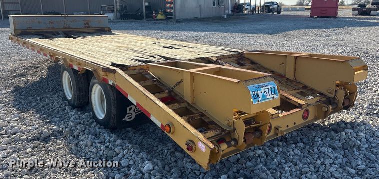 image for item FI0119 2016 Belshe DY255 equipment trailer