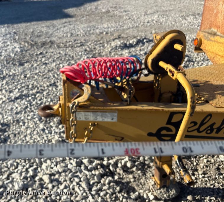 image for item FI0119 2016 Belshe DY255 equipment trailer