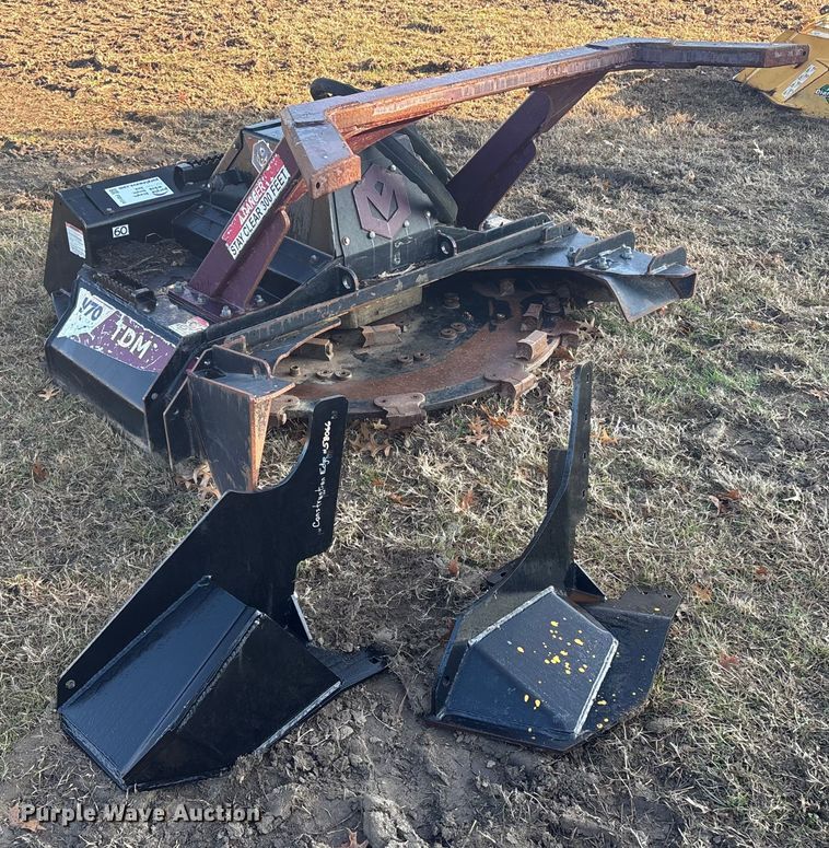 image for item FI0124 Virnig TDM V70 skid steer brush mower