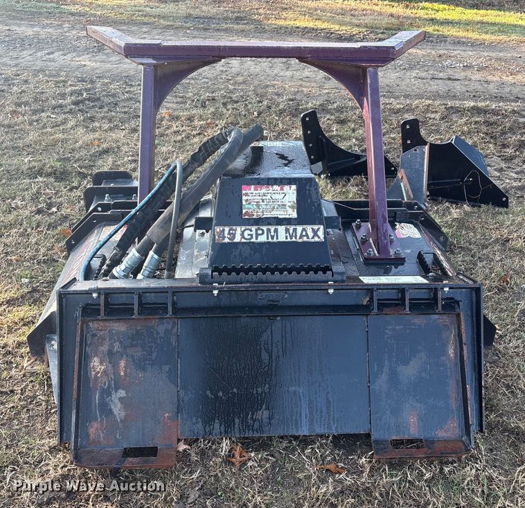image for item FI0124 Virnig TDM V70 skid steer brush mower