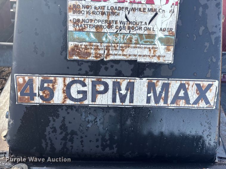 image for item FI0124 Virnig TDM V70 skid steer brush mower