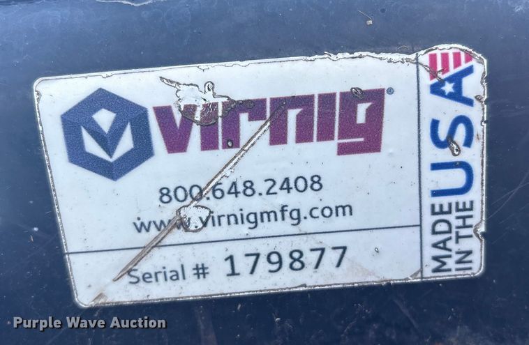 image for item FI0124 Virnig TDM V70 skid steer brush mower