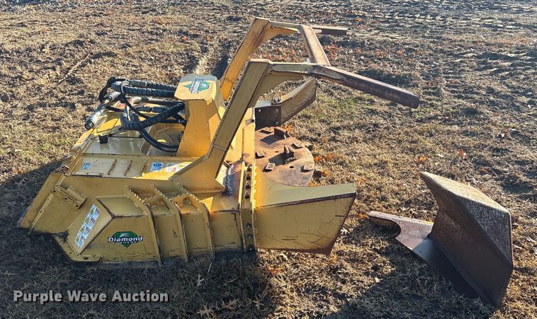 image for item FI0125 Diamond Mowers skid steer brush mower