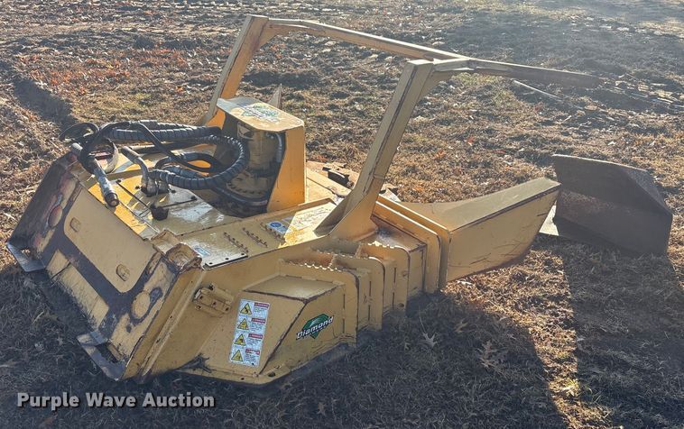 image for item FI0125 Diamond Mowers skid steer brush mower