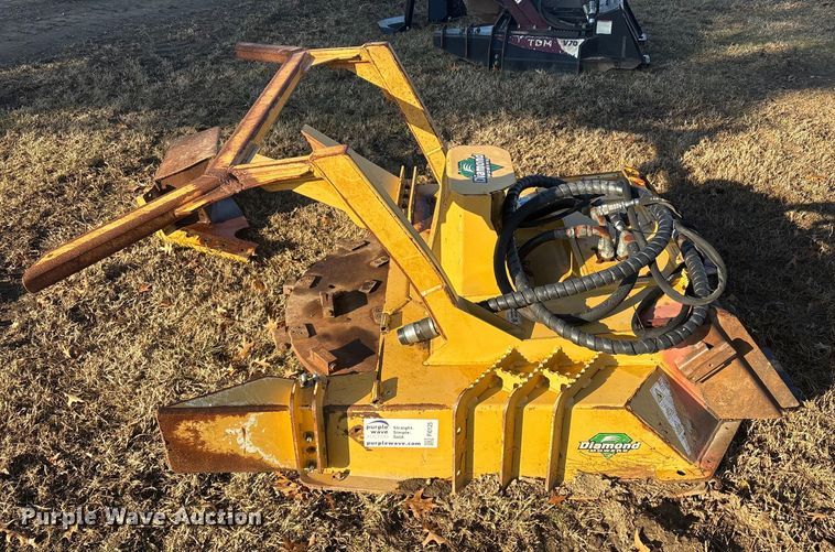 image for item FI0125 Diamond Mowers skid steer brush mower