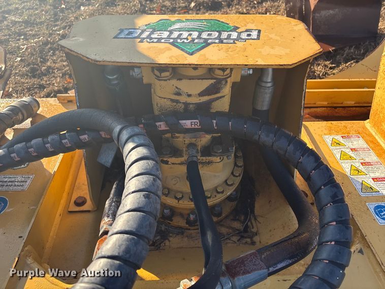 image for item FI0125 Diamond Mowers skid steer brush mower