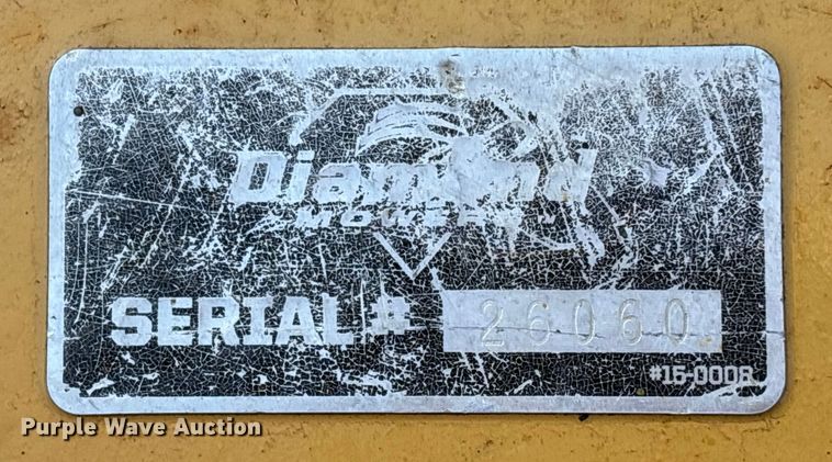 image for item FI0125 Diamond Mowers skid steer brush mower