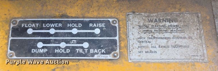 image for item FI0744 1970 Caterpillar 920 wheel loader