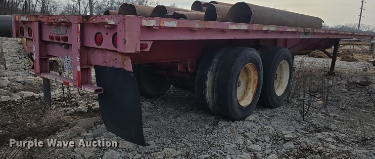 image for item FI0750 1980 Great Dane GPS42 flatbed trailer