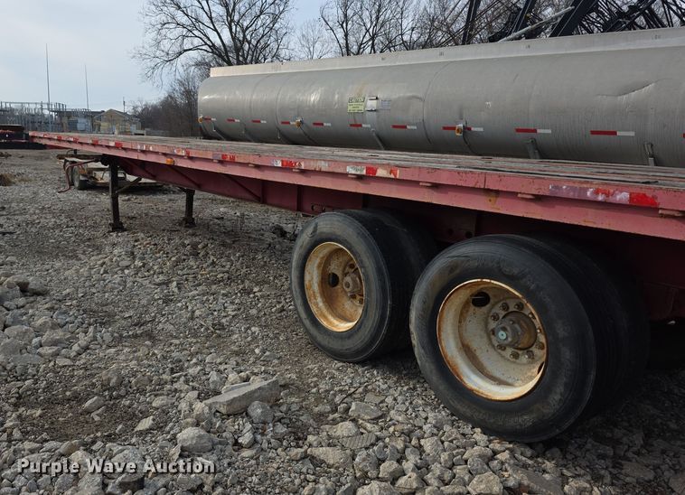 image for item FI0750 1980 Great Dane GPS42 flatbed trailer