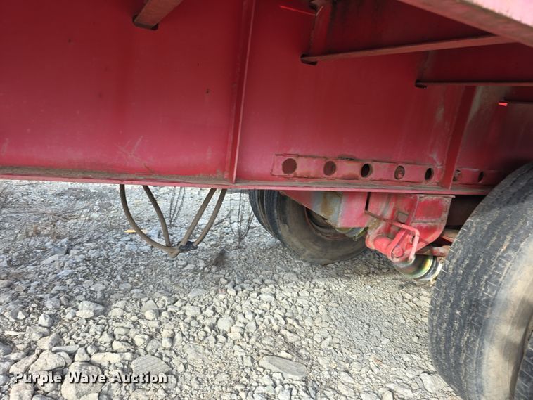 image for item FI0750 1980 Great Dane GPS42 flatbed trailer