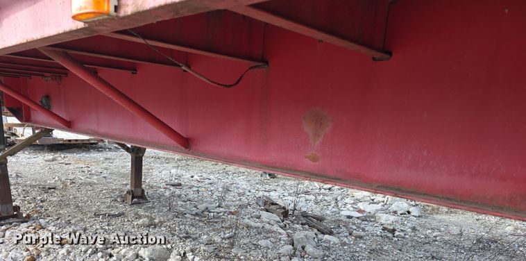 image for item FI0750 1980 Great Dane GPS42 flatbed trailer