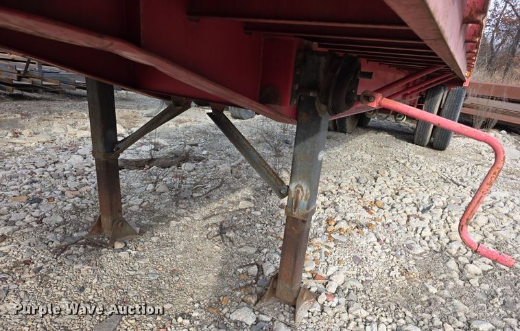 image for item FI0750 1980 Great Dane GPS42 flatbed trailer