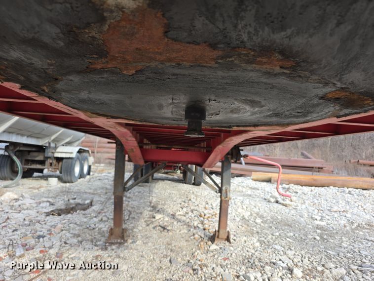 image for item FI0750 1980 Great Dane GPS42 flatbed trailer