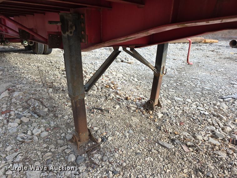 image for item FI0750 1980 Great Dane GPS42 flatbed trailer