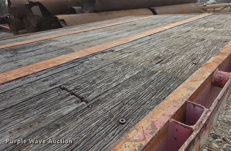 image for item FI0750 1980 Great Dane GPS42 flatbed trailer