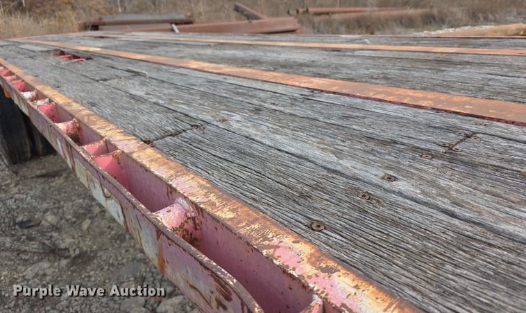 image for item FI0750 1980 Great Dane GPS42 flatbed trailer