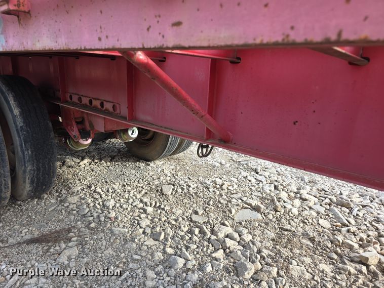 image for item FI0750 1980 Great Dane GPS42 flatbed trailer