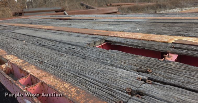 image for item FI0750 1980 Great Dane GPS42 flatbed trailer