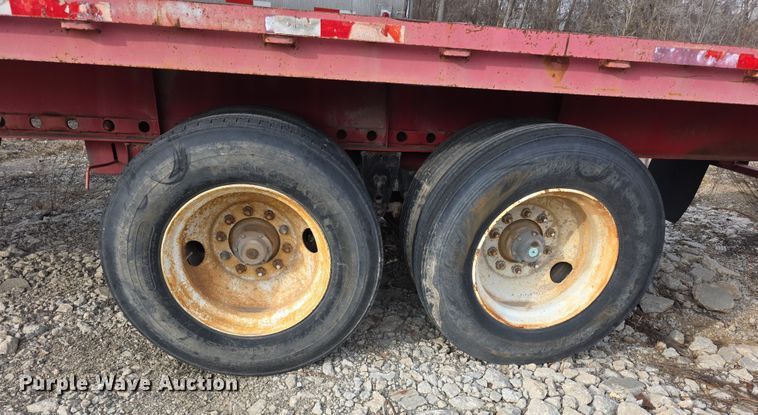 image for item FI0750 1980 Great Dane GPS42 flatbed trailer