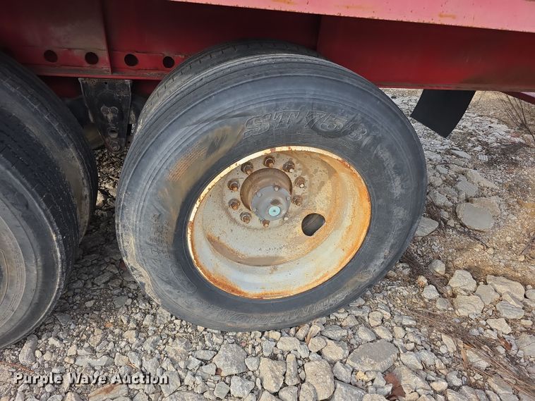 image for item FI0750 1980 Great Dane GPS42 flatbed trailer