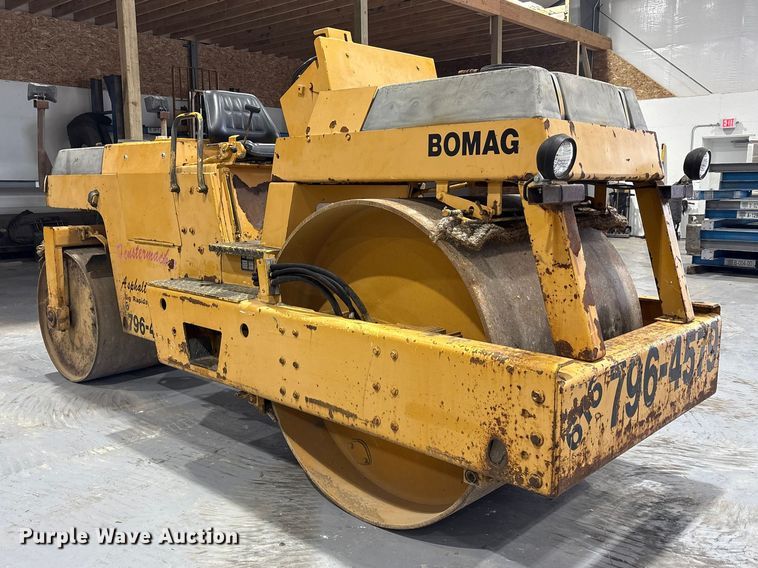 image for item FK1051 1988 Bomag BW4AS double drum vibratory roller