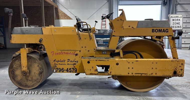 image for item FK1051 1988 Bomag BW4AS double drum vibratory roller