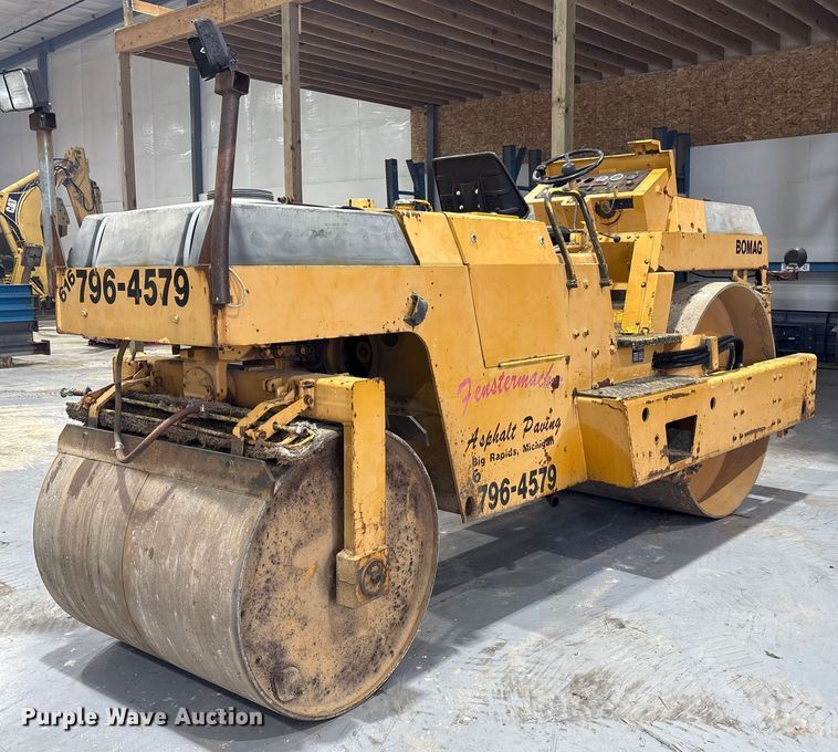 image for item FK1051 1988 Bomag BW4AS double drum vibratory roller