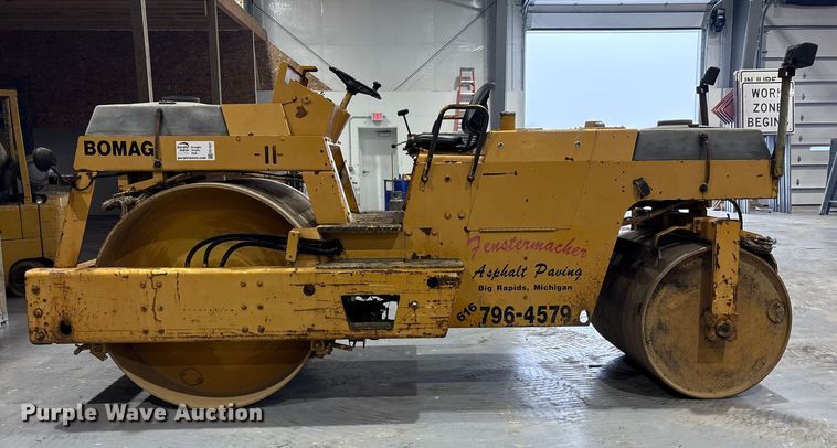 image for item FK1051 1988 Bomag BW4AS double drum vibratory roller