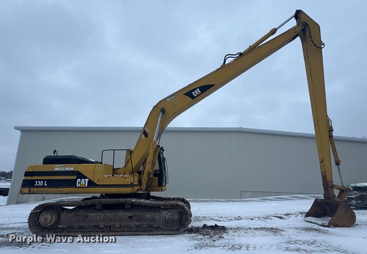 image for item FK1056 1993 Caterpillar 330 L long reach excavator
