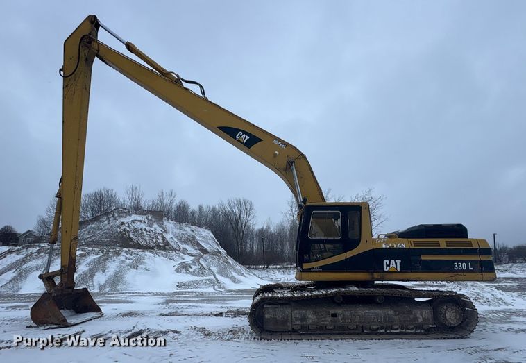 image for item FK1056 1993 Caterpillar 330 L long reach excavator