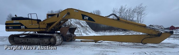 image for item FK1056 1993 Caterpillar 330 L long reach excavator