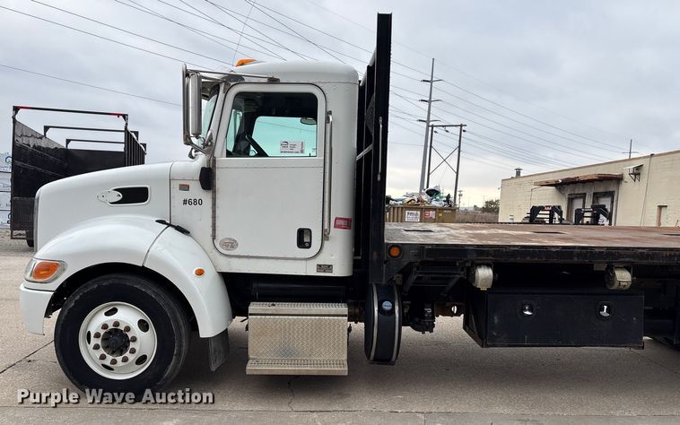 image for item FK2504 2020 Peterbilt 337 Flat Bed