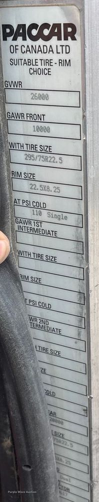 image for item FK2504 2020 Peterbilt 337 Flat Bed