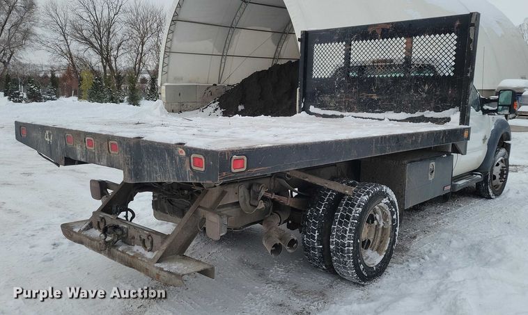 image for item NO9832 2011 Ford F450 flatbed pickup truck