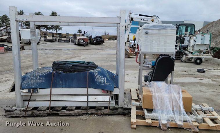 image for item NO9843 Shumaker Industries  Load and Go truck wash system